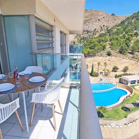 Skyline 9 Apartamento De 2 Dormitorios Soleado Con Terraza Privada Benidorm Eksteriør billede