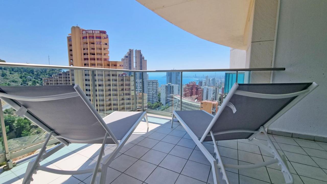 Skyline 9 Apartamento De 2 Dormitorios Soleado Con Terraza Privada Benidorm Eksteriør billede