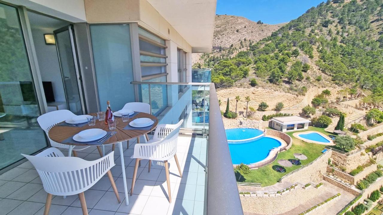 Skyline 9 Apartamento De 2 Dormitorios Soleado Con Terraza Privada Benidorm Eksteriør billede
