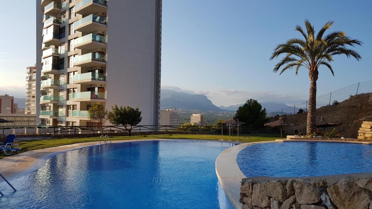 Skyline 9 Apartamento De 2 Dormitorios Soleado Con Terraza Privada Benidorm Eksteriør billede