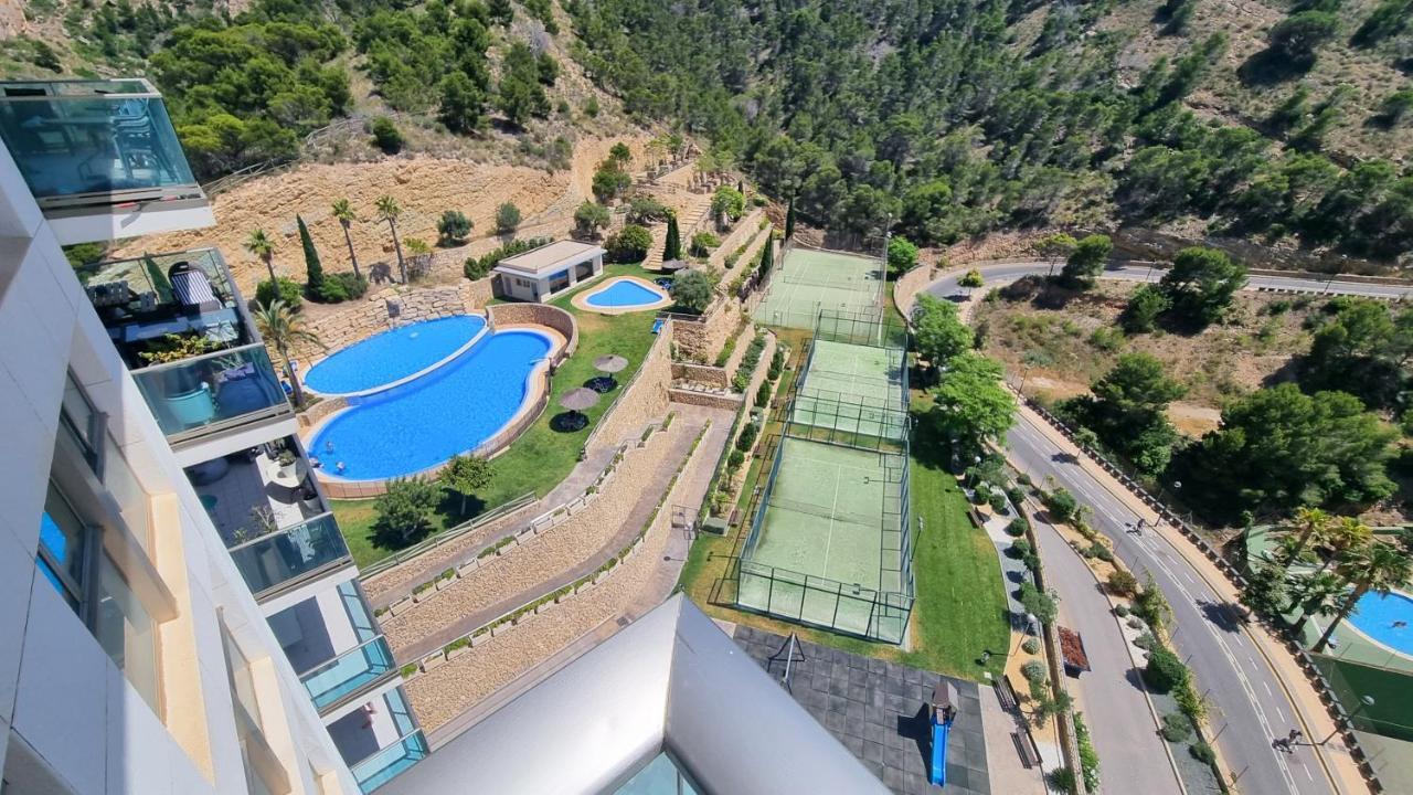 Skyline 9 Apartamento De 2 Dormitorios Soleado Con Terraza Privada Benidorm Eksteriør billede